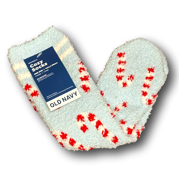 3/$15 Candy Canes Christmas Holiday Funny Cozy Fashion Socks - NWT - Picture 3 of 3